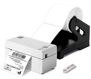phomemo shipping label printer, with useful label holder set – 6”/s commercial grade 4×6 thermal printer, compatible with shopify, ebay, ups, usps, fedex, amazon & etsy, works on windows & macos