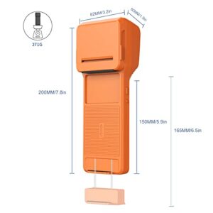 Combination of Bluetooth 58mm Thermal Printer and Mobile Phone, Can be Used as POS PDA Receipt Printer After Secondary Development,only Supports Application Software with Built-in SPP Protocol.