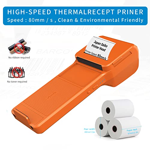 Combination of Bluetooth 58mm Thermal Printer and Mobile Phone, Can be Used as POS PDA Receipt Printer After Secondary Development,only Supports Application Software with Built-in SPP Protocol.