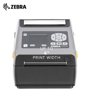 Zebra ZD620d Direct Thermal Desktop Printer with LCD Screen 203 dpi Print Width 4 in Ethernet Serial USB ZD62142-D01F00EZ (Renewed)