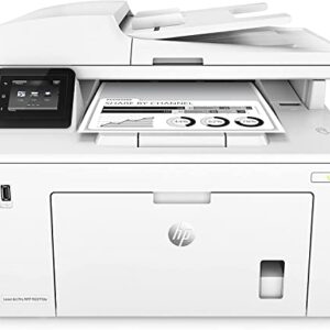 HP Laserjet Pro MFP M227fdw All-in-One Wireless Laser Printer, Print Scan Copy Fax, Auto 2-Sided Printing, 1200 x 1200 dpi, 30 ppm, Compatible with Alexa, Bundle with JAWFOAL Printer Cable