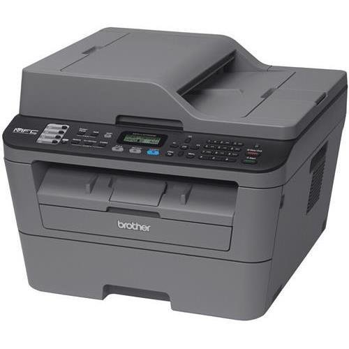 Brother MFC-L2700DW Laser Multifunction Printer - Monochrome - Plain Paper Print - Desktop - Copier/Fax/Printer/Scanner - 27 ppm Mono Print - 2400 x 600 dpi Print - 27 cpm Mono Copy LCD - 600 dpi Optical Scan - Automatic Duplex Print - 251 sheets Input -