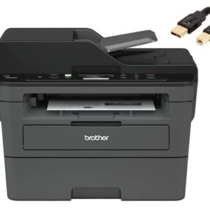 Brother DCP L25 50DWB All-in-One Wireless Monochrome Laser Printer, Print Scan Copy, Automatic Duplex Printing, 128MB Memory, 2400 x 600 dpi, 36 ppm, 250-Sheet, 50-Sheet ADF, Durlyfish