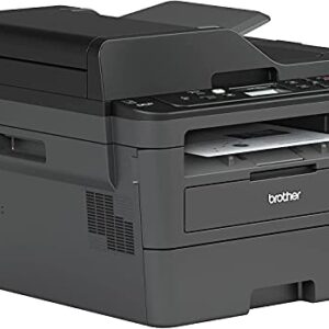 Brother DCP L25 50DWB All-in-One Wireless Monochrome Laser Printer, Print Scan Copy, Automatic Duplex Printing, 128MB Memory, 2400 x 600 dpi, 36 ppm, 250-Sheet, 50-Sheet ADF, Durlyfish