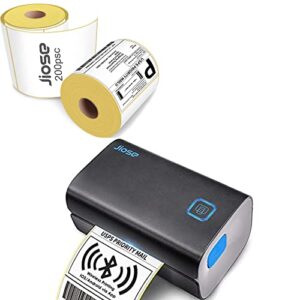 jiose bluetooth thermal label printer+440pcs labels
