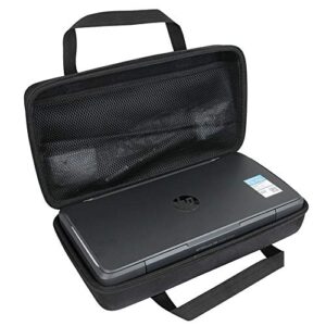 adada hard travel case for hp officejet 200 portable printer (cz993a)