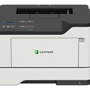 Lexmark B2338dw Monochrome Laser Printer Offers Duplex, Two-Sided Printing, Enhanced Security with Wireless & Ethernet Network Capability All in a Compact Machine (36SC120),Grey