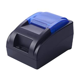 Deteck DT40P Direct Thermal Flash Receipt Printer 58mm Paper Width, Manual Cutter, 70mm/s Printing Speed, USB-B Port (No Ink Required)