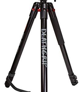 AGM Rattler TS25-384 Thermal Imaging RifleScope 12um 384x288 & BOG DeathGrip Aluminum Tripod with Durable Aluminum Frame, Lightweight, Stable Design, Bubble Level