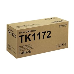 tk1172 black toner cartridge tk-1172 toner compatible replacement work for kyocera m2040dn, m2540dw, m2640idw model laser printers(black,1 pack)