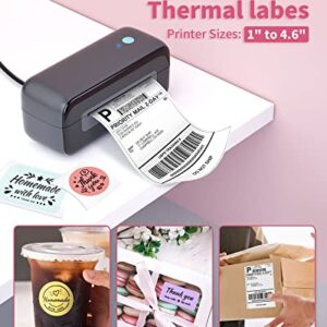 Phomemo Shipping Label Printer, Thermal Printer for Shipping Packages, High Speed 4x6 Label Makers for Small Business, Portable Shipping Supplies Compatible with Amazon, Etsy, Ebay, Shopify, UPS, etc