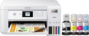epson ecotank wireless color all-in-one et-2850 inkjet printer for family
