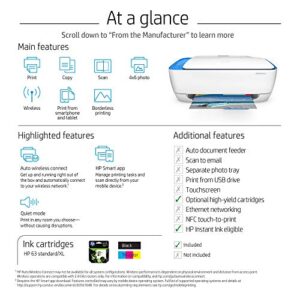 HP DeskJet 3632 All-in-One Printer (Renewed)