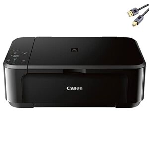 canon pixma 3620 series wireless all-in-one color inkjet printer i print copy scan i duplex print i mobile print i print up to 9.9 ipm i up to 4800×1200 dpi print resolution i black + printer cable