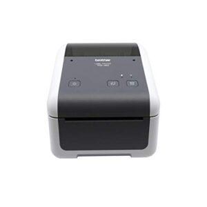 brother td-4410d desktop direct thermal printer – monochrome – label print – usb – serial