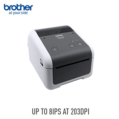 Brother TD-4410D Desktop Direct Thermal Printer - Monochrome - Label Print - USB - Serial