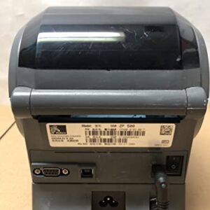 #S6B Zebra ZP 500 Plus Label Printer ZP500-0103-0017 W/Prints, Power, USB Cables