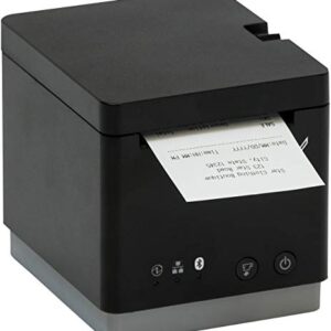 Star Micronics mC-Print2 MCP21LB 2 inch Thermal POS Receipt Printer with CloudPRNT, Black - USB-B, Ethernet, Bluetooth, USB Host, Lightning - 203 dpi, 250mm/sec, Auto Cutter, Monochrome - YKGAV