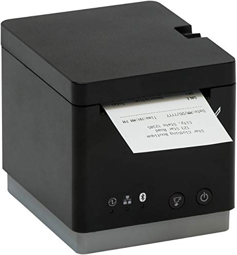 Star Micronics mC-Print2 MCP21LB 2 inch Thermal POS Receipt Printer with CloudPRNT, Black - USB-B, Ethernet, Bluetooth, USB Host, Lightning - 203 dpi, 250mm/sec, Auto Cutter, Monochrome - YKGAV