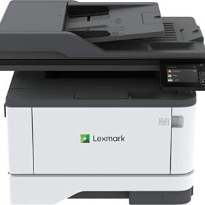 Lexmark MB3442adw Multifunction Monochrome Laser Printer with Print, Copy, Fax, Scan and Wireless Capabilities with Full-Spectrum Printing and Printers up to 42 ppm (29S0350), Gray/White, Small