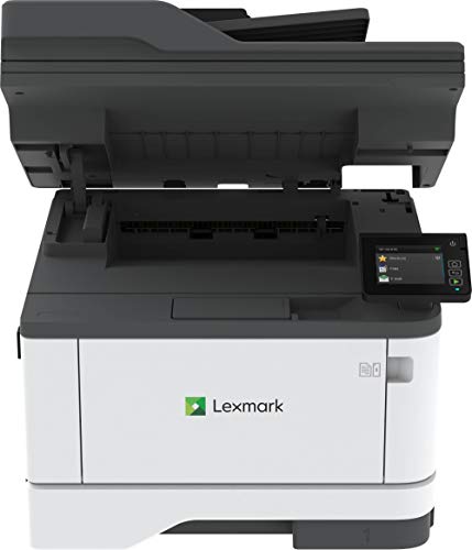 Lexmark MB3442adw Multifunction Monochrome Laser Printer with Print, Copy, Fax, Scan and Wireless Capabilities with Full-Spectrum Printing and Printers up to 42 ppm (29S0350), Gray/White, Small