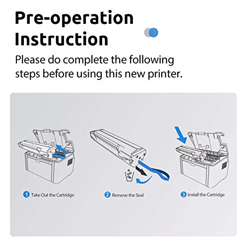 Pantum P2502W Monochrome Laser Printer for Home Office School Student Mobile Wireless Black and White Printing- Small Laserjet