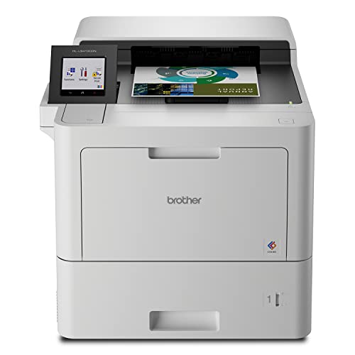 Brother HL‐L9410CDN Enterprise Color Laser Printer with Fast Printing, Large Paper Capacity, and Advanced Security Features