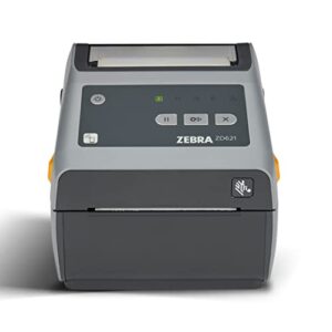 zebra zd621 direct thermal desktop printer 203 dpi print width 4-inch usb serial ethernet 802.11ac zd6a042-d01l01ez