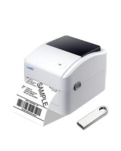 vretti thermal label printer, 4×6 thermal shipping label printer for shipping packages and small business, 152mm/s desktop barcode printer machine for amazon ebay etsy shopify on windows& mac