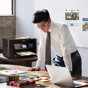 Epson Workforce Pro WF-3820 Wireless All-in-One Printer with Auto 2-Sided Printing, 35-Page ADF, 250-sheet Paper Tray and 2.7" Color Touchscreen (Renewed)