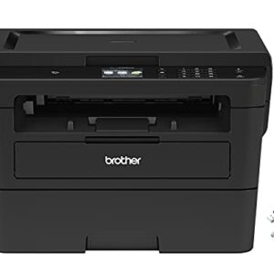 Brother Compact Monochrome Laser Wireless All-in-One Printer HL-L2395DW, Flatbed Copy & Scan, Auto Duplex Printing, 2.7" Color LCD touchscreen Display, 36 ppm, Cloud-Based Printing & Scanning+GM Cable