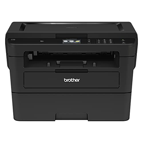Brother Compact Monochrome Laser Wireless All-in-One Printer HL-L2395DW, Flatbed Copy & Scan, Auto Duplex Printing, 2.7" Color LCD touchscreen Display, 36 ppm, Cloud-Based Printing & Scanning+GM Cable