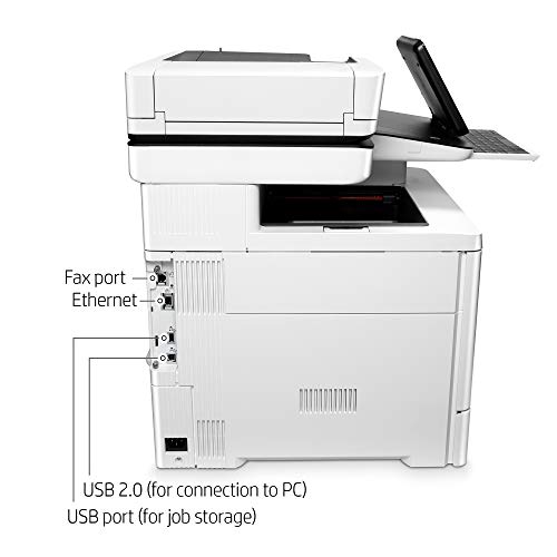HP Color LaserJet Enterprise Flow MFP M577z | Streamline complicated workflows | Fast scan speeds | Built-in OCR software (B5L48A)