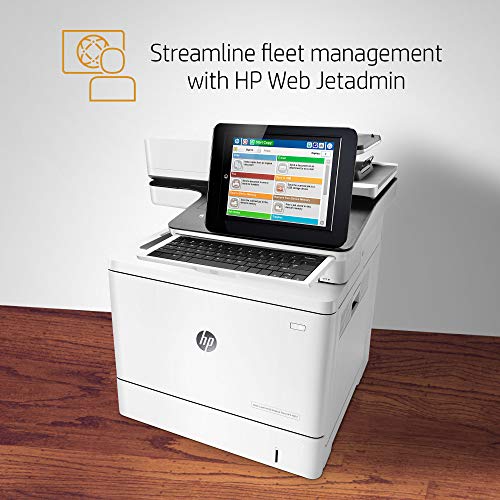 HP Color LaserJet Enterprise Flow MFP M577z | Streamline complicated workflows | Fast scan speeds | Built-in OCR software (B5L48A)