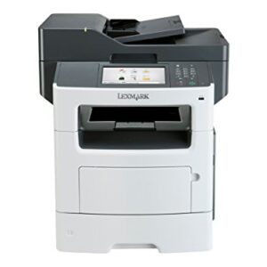 Lexmark MX611DE Monochrome Printer with Scanner, Copier and Fax - 35S6701,Gray/white