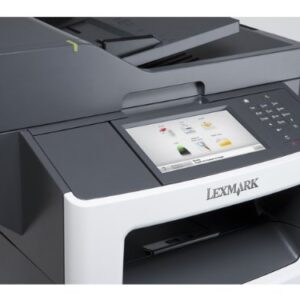 Lexmark MX611DE Monochrome Printer with Scanner, Copier and Fax - 35S6701,Gray/white