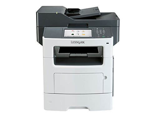 Lexmark MX611DE Monochrome Printer with Scanner, Copier and Fax - 35S6701,Gray/white