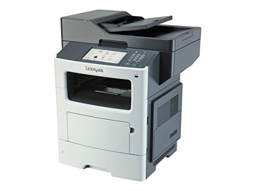 Lexmark MX611DE Monochrome Printer with Scanner, Copier and Fax - 35S6701,Gray/white