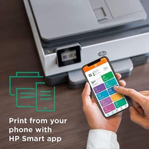 HP OfficeJet Pro 9015e Wireless All-in-One Printer with Color Photo Print, Copy, Scan, Fax, Auto 2-Sided Printing, Mobile 1G5L3A Bundle with DGE USB Print Cable + Business Software Kit