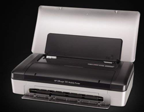 HP Officejet 100 Inkjet Mobile Printer with Bluetooth and USB, CN551A With ink and power cord (Renewed)