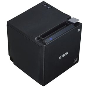 Epson TM-M30II Thermal Wireless Dongle Required POS Receipt Printer - Bluetooth and Ethernet Connectivity - Thermal line Printing Technology, 250 mm/sec Print Speed, 203 dpi, Auto-Cutter, Monochrome
