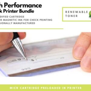 RT LBP113w imageCLASS Wireless Check Printer Bundle with 1 OEM Modified 047 MICR Toner Cartridge for Printing Checks (2 Items)