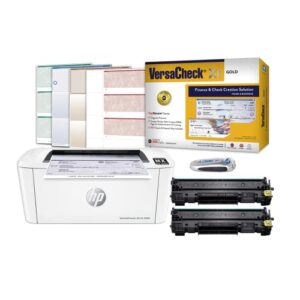 versacheck m110 mxe bank compliant micr printer x1 gold software bundle