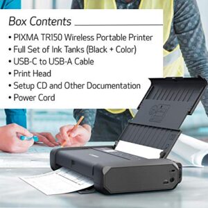 Canon Pixma TR150 Wireless Mobile Printer With Airprint And Cloud Compatible, Black (Renewed)