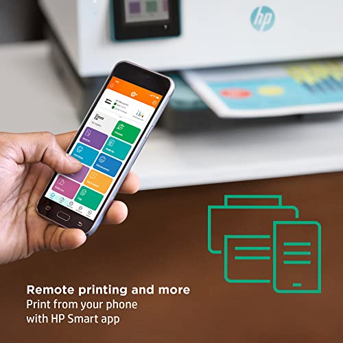 HP OfficeJet Pro 8028e All-in-One Wireless Color Inkjet Printer, Print Copy Scan Fax for Home Office Use, 20 ppm, Auto Duplex, 2.7" Color TS, Wi-Fi, Lanbertent Printer Cable