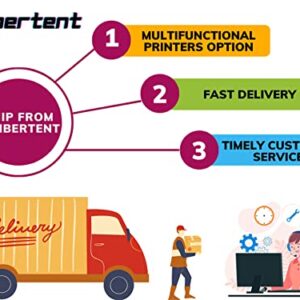 HP OfficeJet Pro 8028e All-in-One Wireless Color Inkjet Printer, Print Copy Scan Fax for Home Office Use, 20 ppm, Auto Duplex, 2.7" Color TS, Wi-Fi, Lanbertent Printer Cable