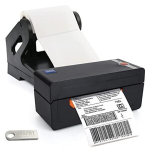 lotfancy thermal label printer, 4×6 shipping label printer with high speed 150mm/s, address postage barcode mailing printer for usps, amazon, ebay, shopify labeling, work with windows, mac system