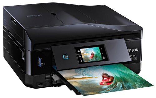 Epson Expression Premium XP-820 Wireless Color Photo Printer with Scanner, Copier and Fax