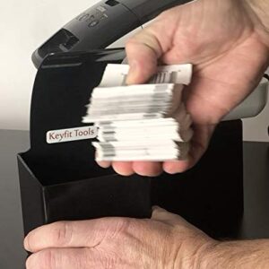 Keyfit Tools Label Catcher Printer Stand Organize Your Labels for Use with Direct Thermal Printer Labels Up to 3" Wide Like DK-2205