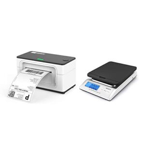 MUNBYN Shipping Label Printer, 4x6 Label Printer for Shipping Packages, USB Thermal Printer for Shipping Labels Home Small Business, with Software for Instant Conversion from 8x11 to 4x6 Labels